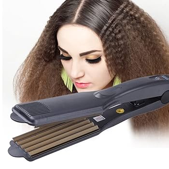 Amazon.com : Crimper Iron for Fluffy Hairstyle Curling Iron